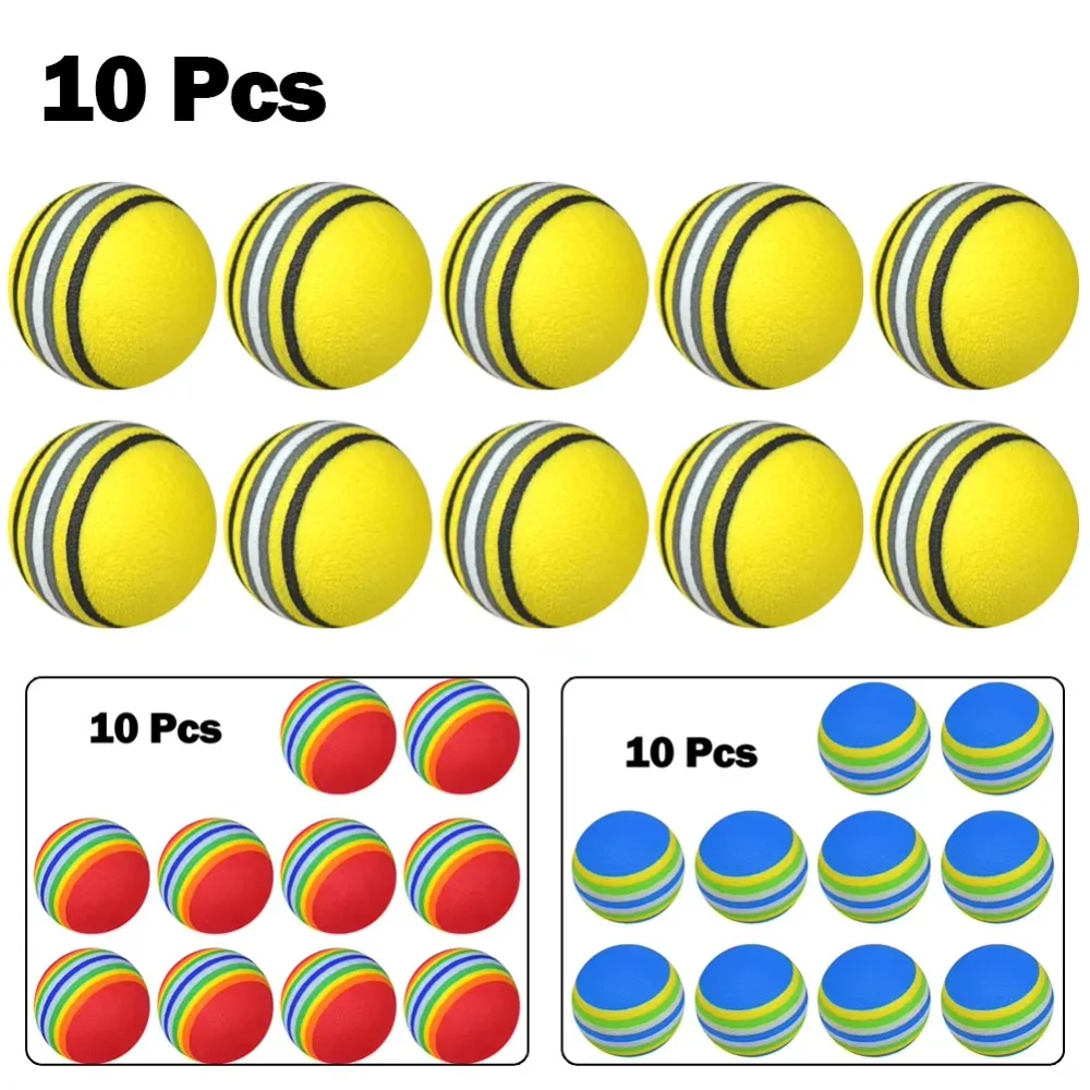 Golf Exercise Equipment - 10Pcs 35mm 골프 연습용 폼 볼