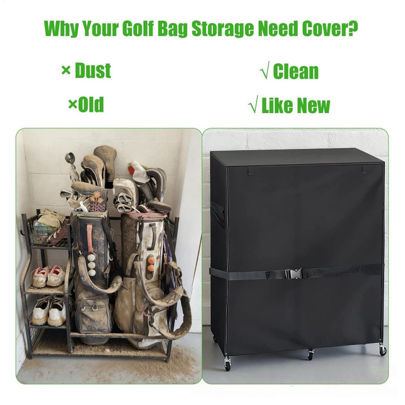 Golf Equipment Organizer For Garage - 골프 보관대용 먼지 커버, 옥스포드 차고