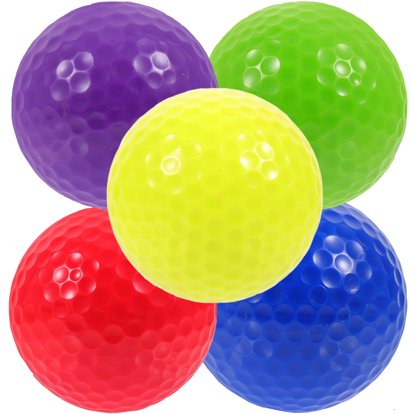 5개 플라스틱 연습용 골프공 컬러 전문가용 이중층 실내 - Golf Exercise Equipment 리뷰 및 가격