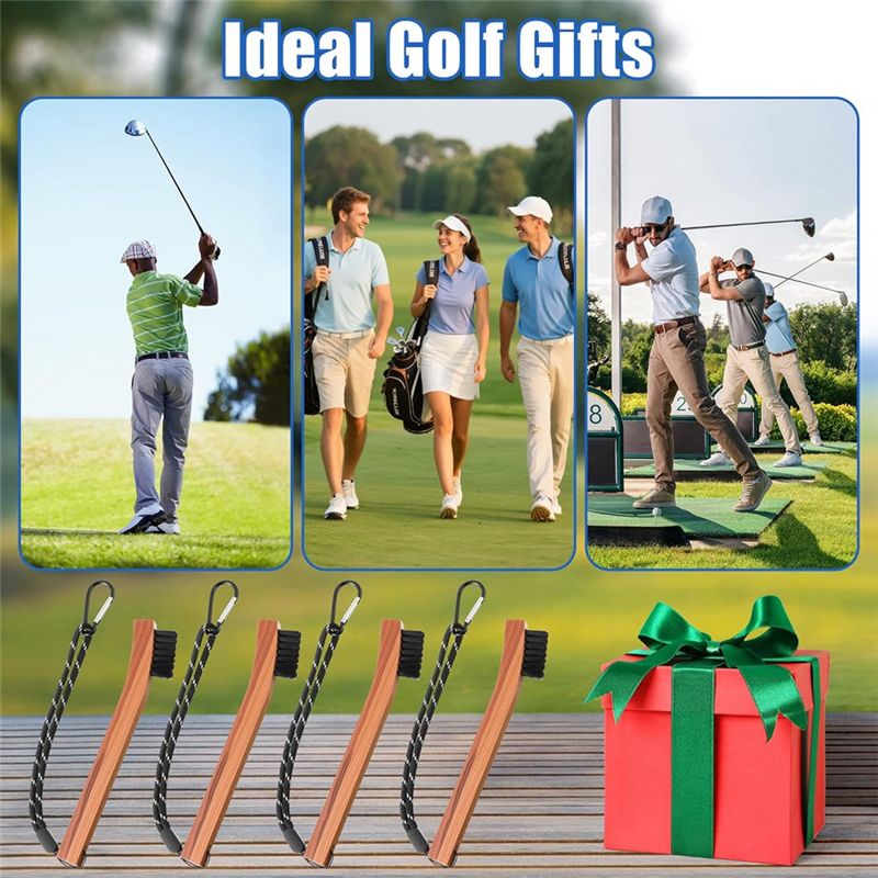 골프 브러쉬 클럽 그루브 클리너 4팩 (로프 및 금속  - Golf Equipment Indoor 리뷰 및 가격