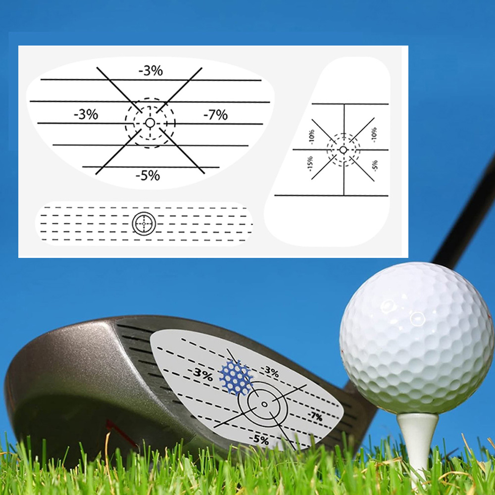 150PCS 골프 클럽 충격 테이프 라벨 스티커 드라이 - Golf Equipment Indoor 리뷰 및 가격